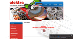Desktop Screenshot of elektra-narzedzia.pl